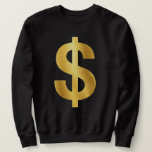 Gold Dollar Zeichen Symbol – Luxus Geld Minimalist