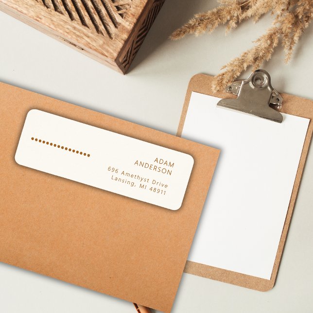 Gold Dots Minimalistisch Einfache Berufliche Creme (Von Creator hochgeladen)