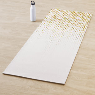 Gold Dots Minimalistisch Yoga Mat Yogamatte
