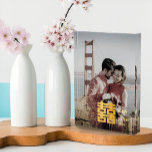 Gold Double Happiness Chinese Wedding Photo Acryl Auszeichnung<br><div class="desc">This charming tabletop Gold Double Happiness Chinese Wedding Personalize Acrylic Photo Block has a frameless display of your favorite photo. Features the Chinese character "囍DoubleHappiness" and editable texts. Create a precious keepsake of your favorite wedding photo or give as a wedding anniversary gift.</div>