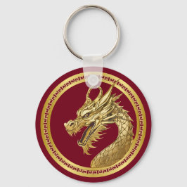 Gold Dragon- Schlüsselanhänger