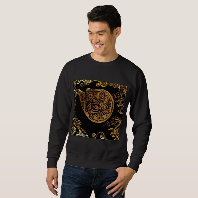 Gold Dragon Sweatshirt (Vorne ganz)