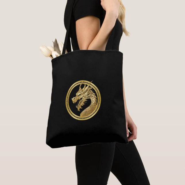 Gold Dragon- Tasche (Von Nahem)