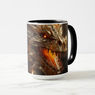 Gold Dragon Tasse