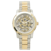 Gold Dragon Unisex Oversified Watch