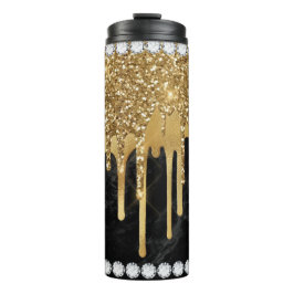Gold Drilling Diamond und Gold Thermal Tumbler Thermosbecher