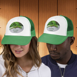 Gold Dust Day Gecko - Audition und Gecko holen Truckerkappe