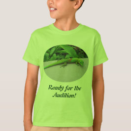 Gold Dust Day Gecko Bereit für die Audiokinder T-Shirt