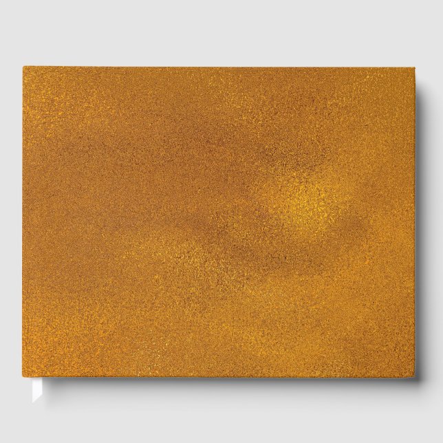 Gold-Effekt Gästebuch (Vorderseite)