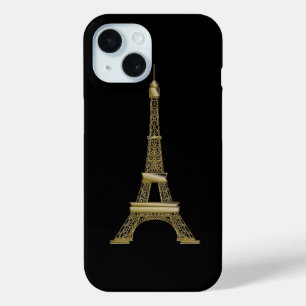 Gold Eiffel Tower French Black title_seo2