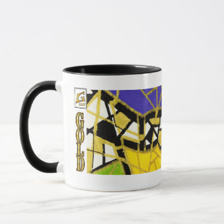 GOLD – Eleganter abstrakter Becher Tasse