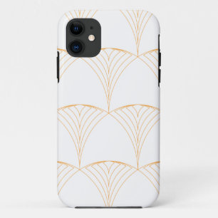 Gold, elegantes, einfaches, traditionelles Muster Case-Mate iPhone Hülle