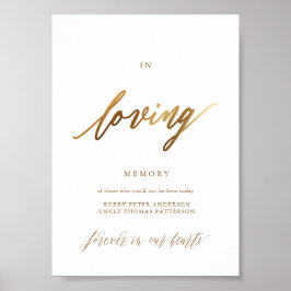 Gold Elegantes Script Typografy Poster