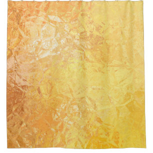 Gold Eleganz: Abstrakter Luxus-Hintergrund Duschvorhang