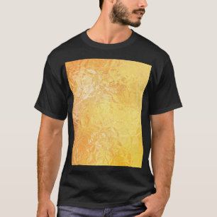 Gold Eleganz: Abstrakter Luxus-Hintergrund T-Shirt