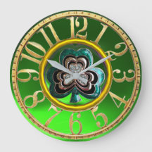 Gold Emerald Green Kleeblatt Jewel St Patrick's Da