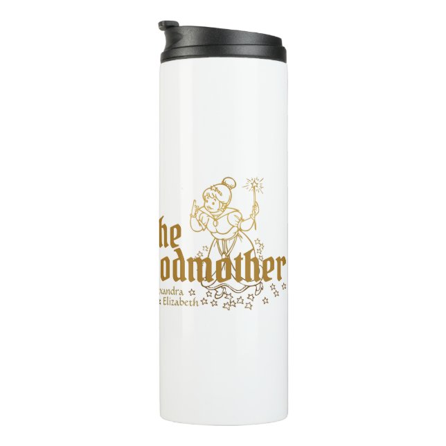 Gold Fairy individuell für die Godmutter Thermosbecher (Nach rechts gedreht)