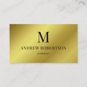 Gold-Faux-Metallic-Holografie-QR-Code Visitenkarte