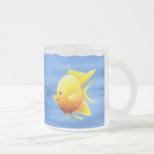 Gold Fish Couple Mattglastasse