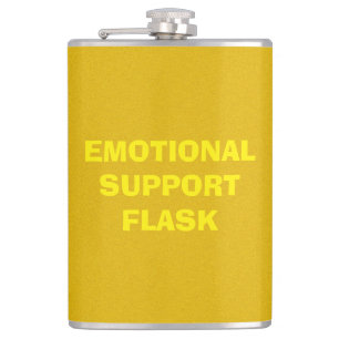 Gold-Flasche für emotionalen Support Flachmann