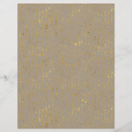 Gold Flecked Scrapbook Paper
