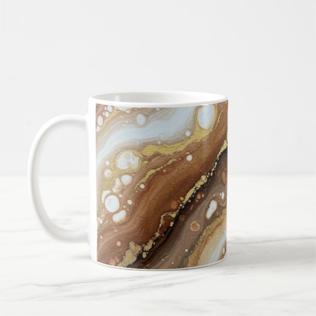 Gold Flow Kaffeetasse (Links)