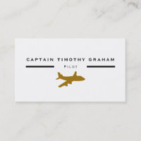 Gold-Flugzeug-Symbol, Flugsteuerung und -Pilot