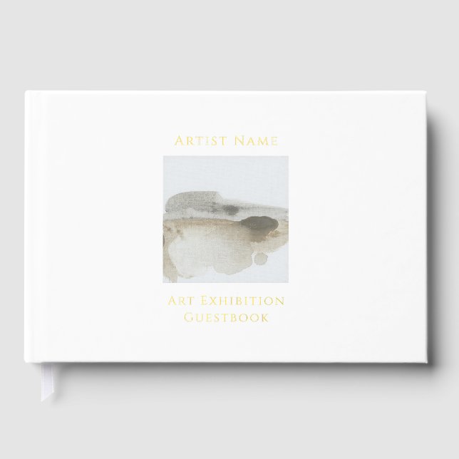 Gold Foil Art Exhibition Livre d'or (Recto)