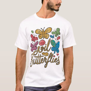 👕 🦋 Gold Foil Butterfets T - Shirt Collection 🦋