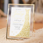 Gold Foil Heart Gown 60. Geburtstagsparty Real Folieneinladung<br><div class="desc">Gold Foil Heart Gown 60th Birthday Party Real Foil Einladung Sechzig & Fabulous Sehen Sie andere Einladungen in unserem Nest und Nest Store</div>