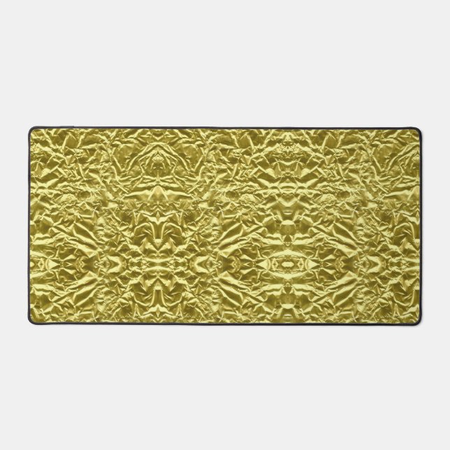 Gold Foil Image Foto Schreibtischunterlage (Vorderseite)