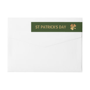 Gold Foil Kleeblatt, St Patrick's Day
