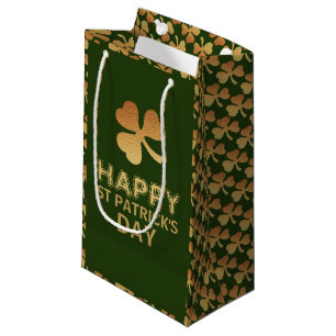 Gold Foil Kleeblatt, St Patrick's Day Party Kleine Geschenktüte