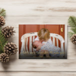 Gold Foil New Years Baby Birth Ankündigung<br><div class="desc">Lass allen Euren Freunden und Bekannten, dass ihr im neuen Jahr noch ein wenig mehr Beifall zum Ring hinzugefügt habt. Diese Babygeburtskarte bietet ein elegantes Goldfolienthema. Alle Texte auf der Vorderseite und auf der Rückseite können bearbeitet werden. Fügen Sie 4 Fotos hinzu, um eine wirklich einzigartige neue Baby-Ankündigung zu schaffen....</div>