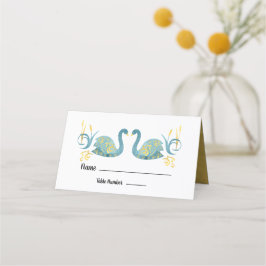 Gold Foil swuckt Tischkarten Platzkarte