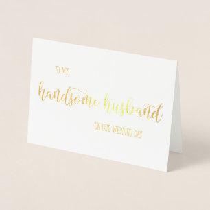 Gold-Folie für meine schöne Weihnachtskarte Folienkarte
