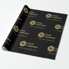 Gold für das Logo für Werbeaktionen Geschenkpapier