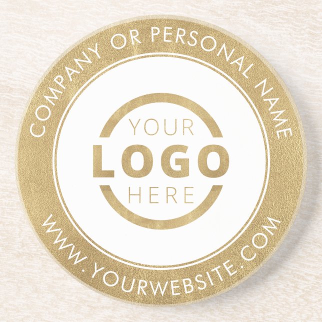 Gold für das Logo für Werbeaktionen Getränkeuntersetzer (Vorne)