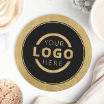 Gold für das Logo für Werbeaktionen Runder Pappuntersetzer<br><div class="desc">Erstellen Sie Ihren eigenen personalisierten Untersetzer mit Ihrem Firmenlogo oder einem eigenen individuellen Image. Kundenspezifische Untersetzer mit Ihrem Firmenlogo eignen sich hervorragend für geschäftliche Dinner-Events oder Veranstaltungen, bei denen Untersetzer mit Markenzeichen optimal sind. Wenn Sie ein Restaurant, einen Bar, einen Catering oder ein anderes Gastronomiegeschäft haben, ist dies besonders ein...</div>