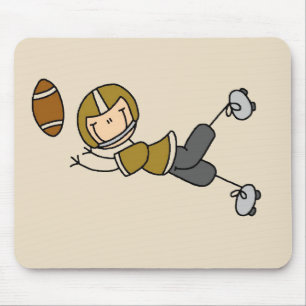 Gold Fußballspieler T-Shirts und Geschenke Mousepad