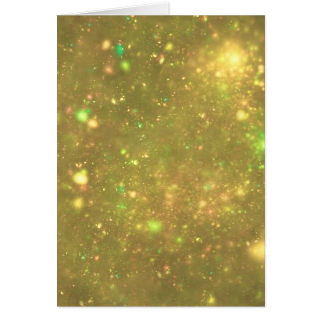 Gold Galactic Glitzer Print (Vorne)