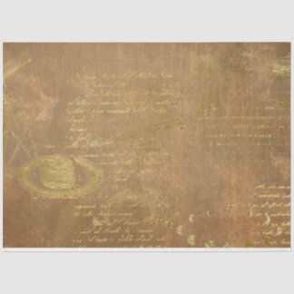 Gold Galileo Serie Design 8 Seidenpapier