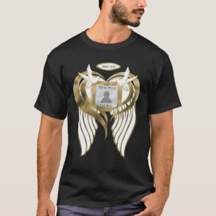 Gold-Gedenkstätte   Foto mit Flügeln hinzufügen T-Shirt