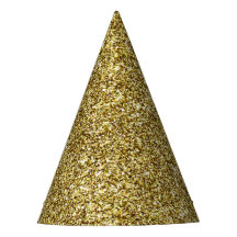 Gold gedruckter Glitzer Noon Year's Eve Family