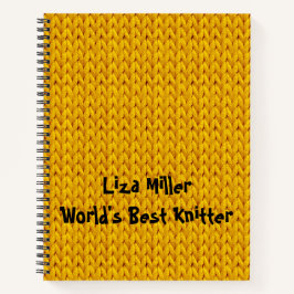 Gold gegossene Textur Spiral Notebook Notizbuch