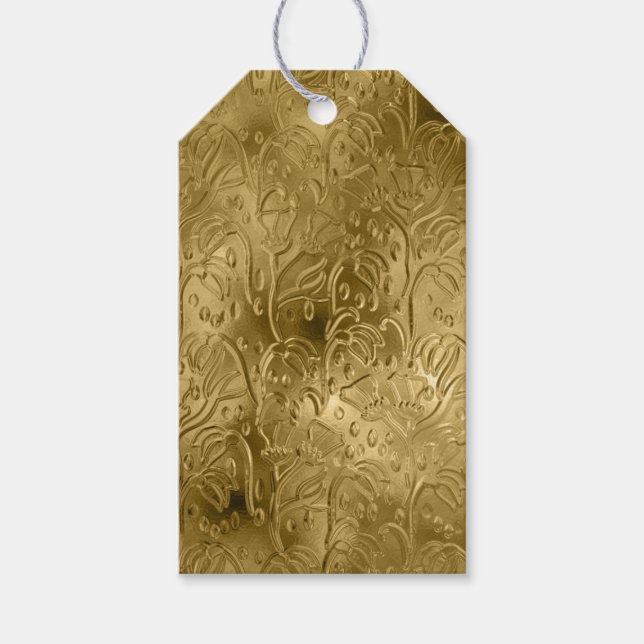Gold Geschenkanhänger (Vorderseite)