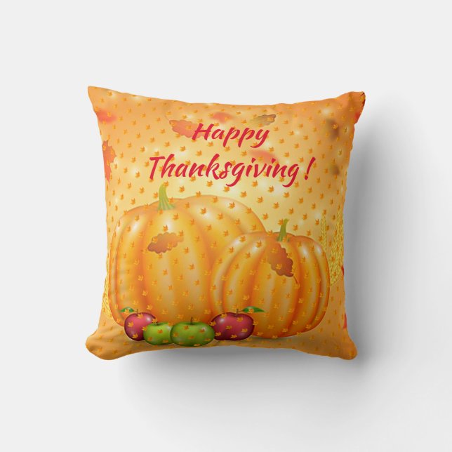 Gold-Geschenke Erntedank Beste Herbstzeit Kissen (Vorderseite)