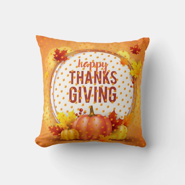 Gold-Geschenke Erntedank Beste Herbstzeit Kissen (Vorderseite)