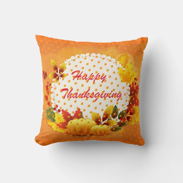 Gold-Geschenke Erntedank Beste Herbstzeit Kissen (Vorderseite)