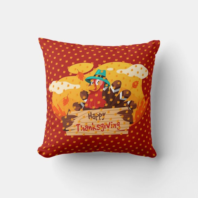 Gold-Geschenke Erntedank Beste Herbstzeit Kissen (Vorderseite)